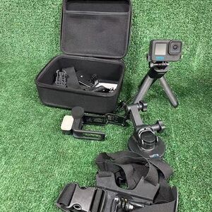 GoPro Black Camera with Tripod and Mounts